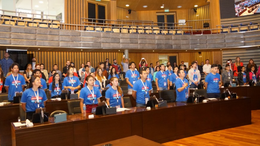 Diputados estudiantiles sancionan proyectos sobre salud, tecnología, deporte, seguridad vial y medio ambiente 6 12 - DSC03486 - 11