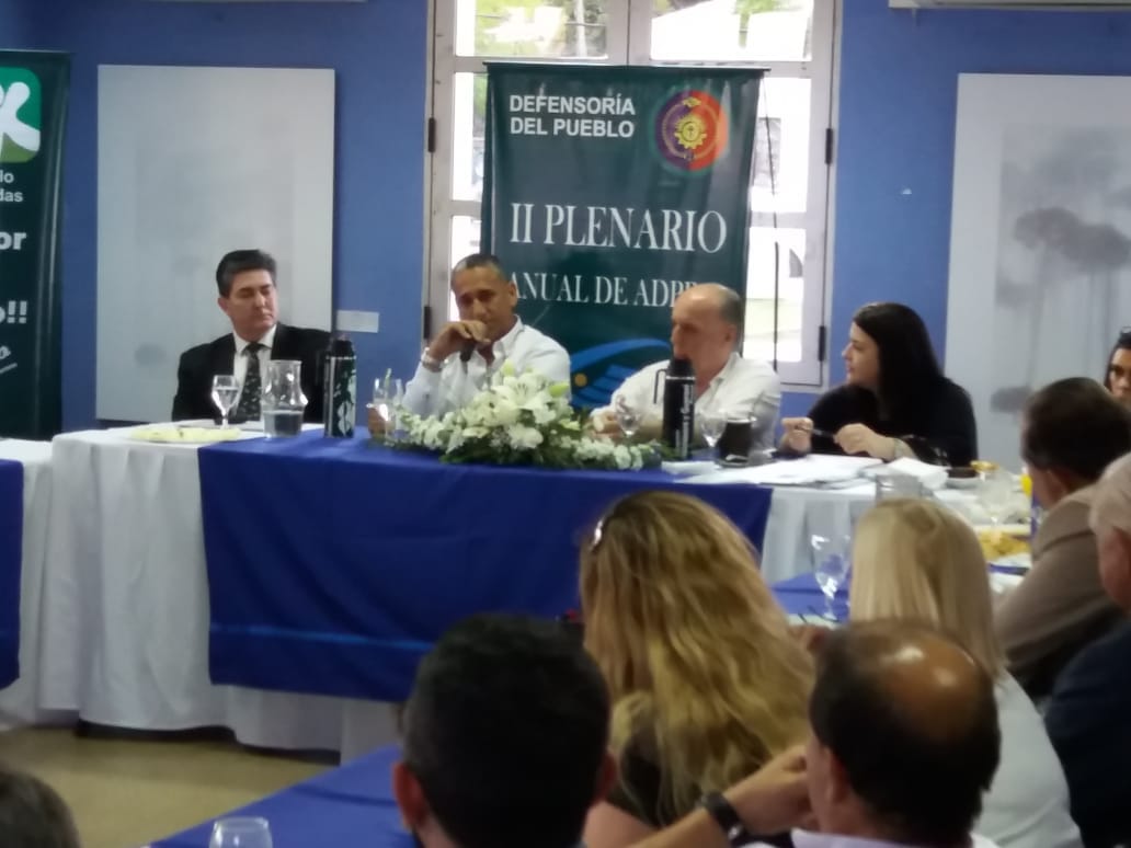 Con los servicios públicos y los Derechos Humanos como ejes, continúa el II Plenario de ADPRA