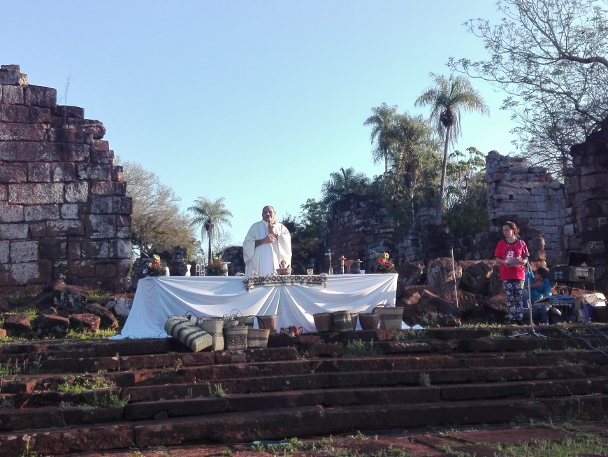 Se realizó la 135° Misa Anivesario de Santa Ana