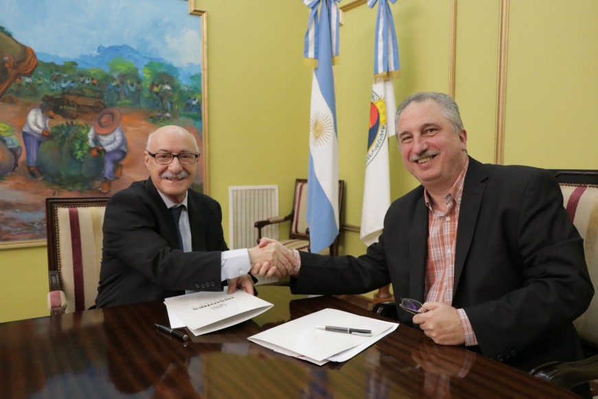 Passalacqua firmó convenio con CFI por $82 millones para pymes y proyectos culturales