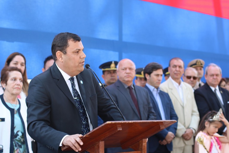 Con un acto central, Santa Ana cerró los festejos por su 135° aniversario