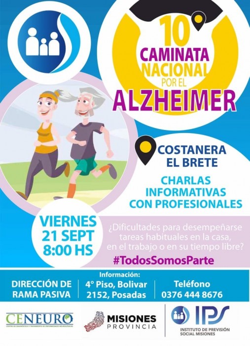 El IPS participará de la 10° edición de la Caminata Nacional por el Alzheimer 9 18 - IMG 9846 1 - 17