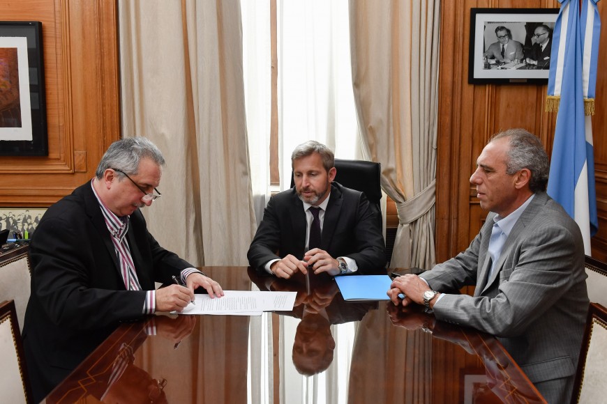 Passalacqua firmó acuerdo con Frigerio para complementar el equilibro fiscal