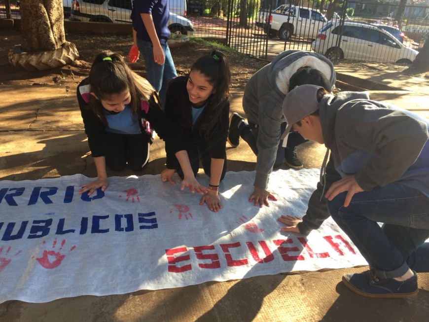 Llevaron a cabo una charla de educación ambiental en Escuela N° 674