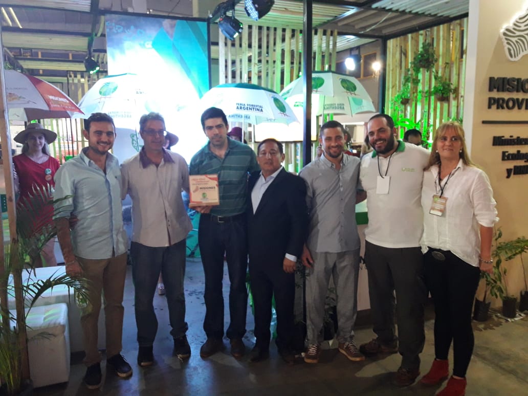 Misiones ganó el 1° premio al mejor stand institucional en la Feria Forestal Argentina