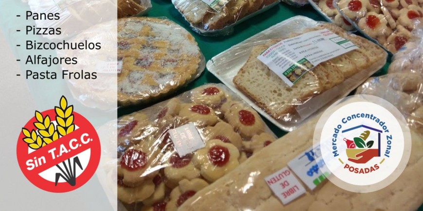 Brindan un taller gratuito de “Elaboración de Alimentos sin TACC” en el Mercado Concentrador Zonal de Posadas