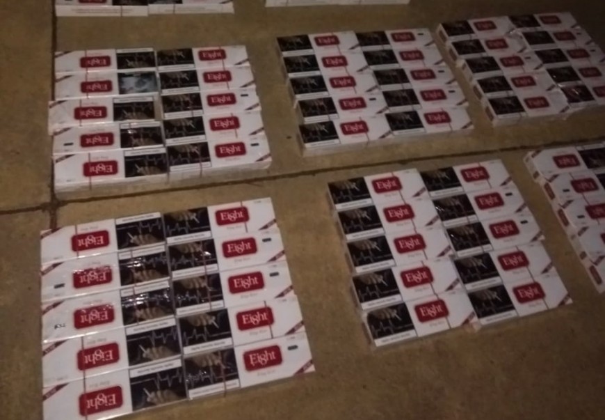 Secuestraron 298 gruesas de cigarrillos sin aval aduanero