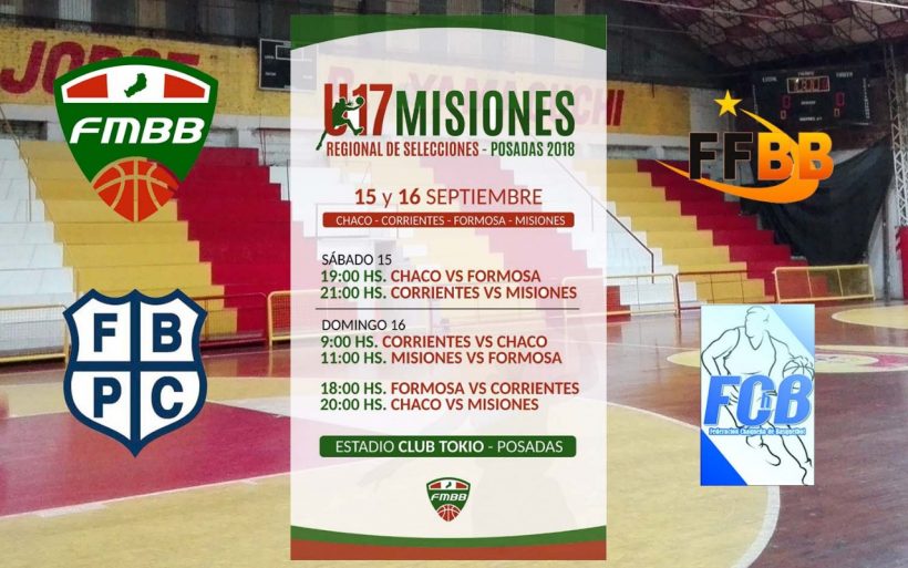 Básquet: Posadas será sede del Regional U17