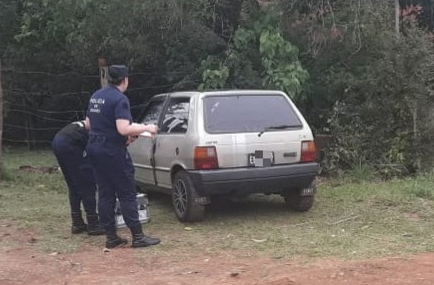 Recuperaron un auto robado en Posadas