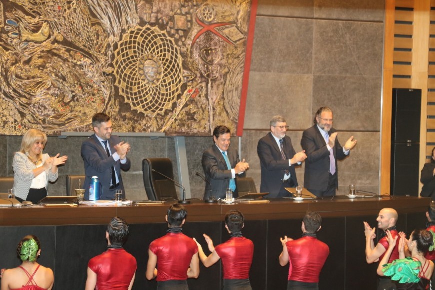 Rovira sobre el Parlamento Estudiantil: “Es un orgullo decir que nuestros jóvenes están por el buen camino”