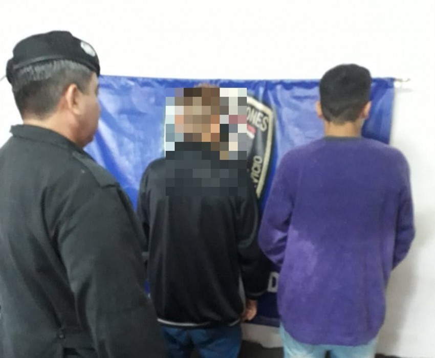 Cayeron jóvenes tras raid delictivo en Posadas y Candelaria