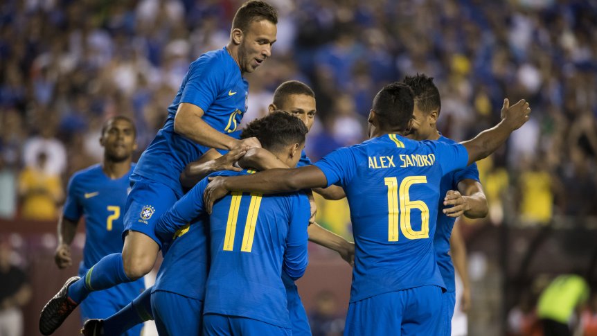 Amistoso internacional: Brasil goleó a El Salvador