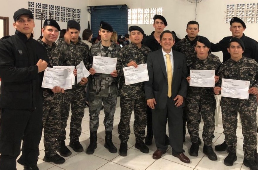 Efectivos del S.P.P se capacitaron en Técnicas Operacionales en Brasil