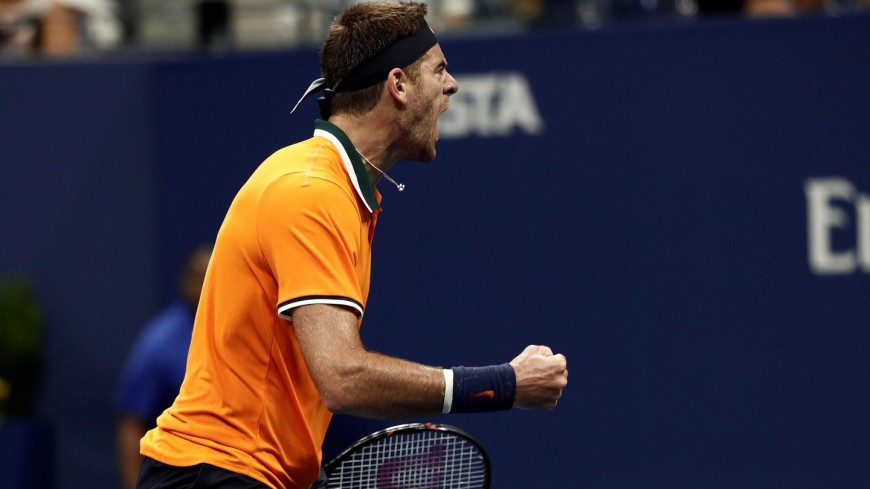 Tenis: Del Potro derrotó a Coric y accedió a los cuartos de final del US Open  