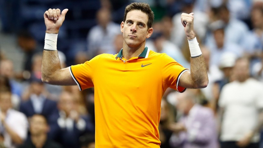 Tenis: Del Potro derrotó a Nadal y es finalista del US Open
