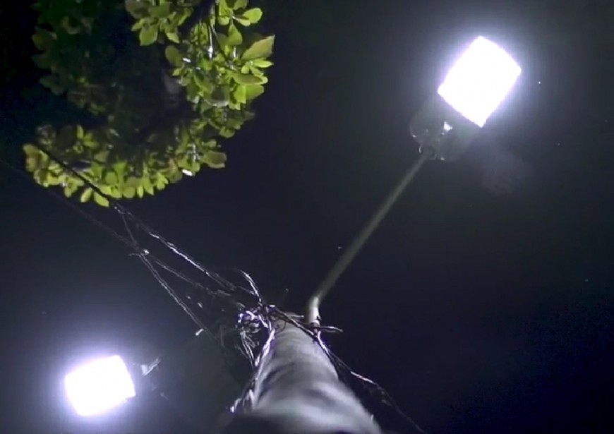 Se entregaron más de 550 luces led en distintos municipios misioneros