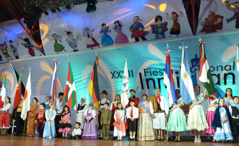 Todo listo para que comience la 39° edición de la Fiesta Nacional del Inmigrante