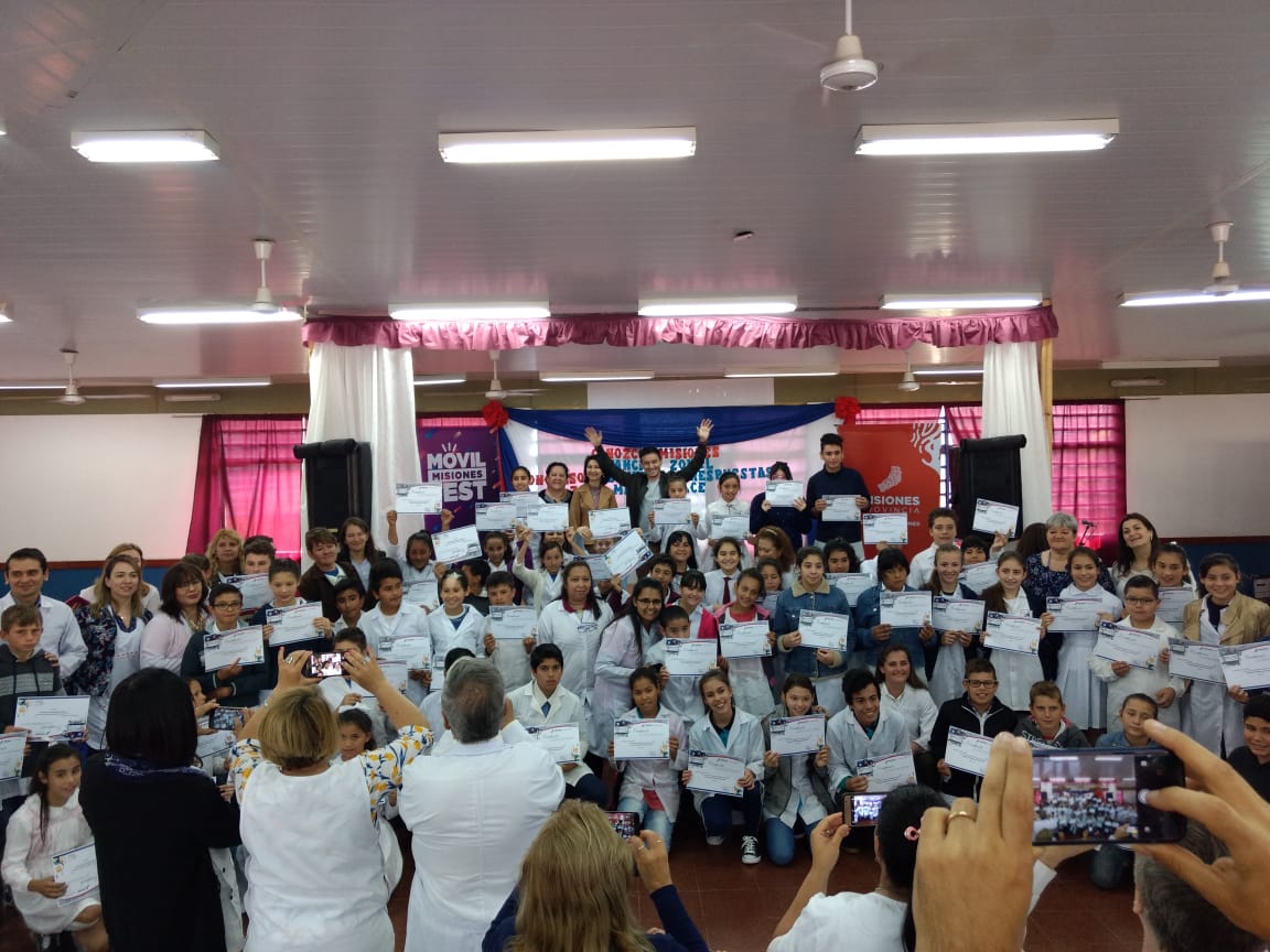 Alumnos de la zona sur concursaron en el “Preguntado Misionero”