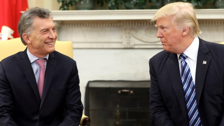 Fuerte apoyo de Trump a Macri: «Está realizando un trabajo excelente en esta situación económica muy difícil»
