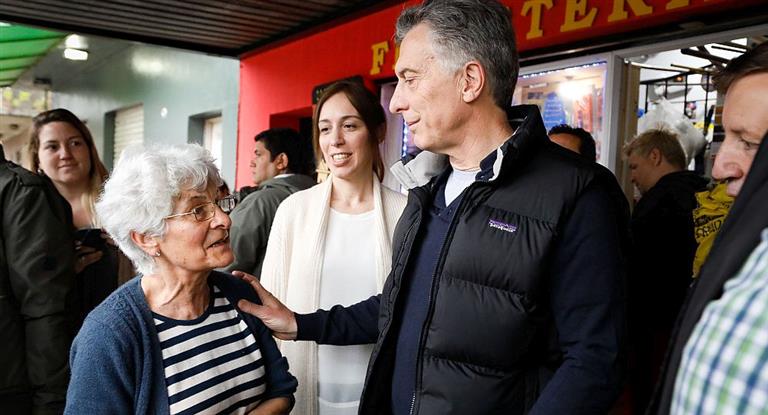 En medio de tensión por el dólar y la inflación, Macri y Vidal encabezaron el timbreo de Cambiemos