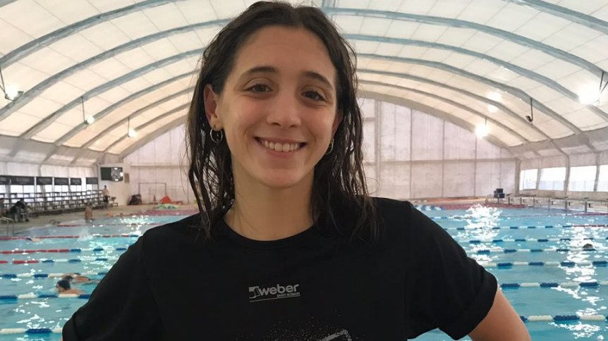Natación: Delfina Pignatiello, la gran esperanza en los Juegos de la Juventud