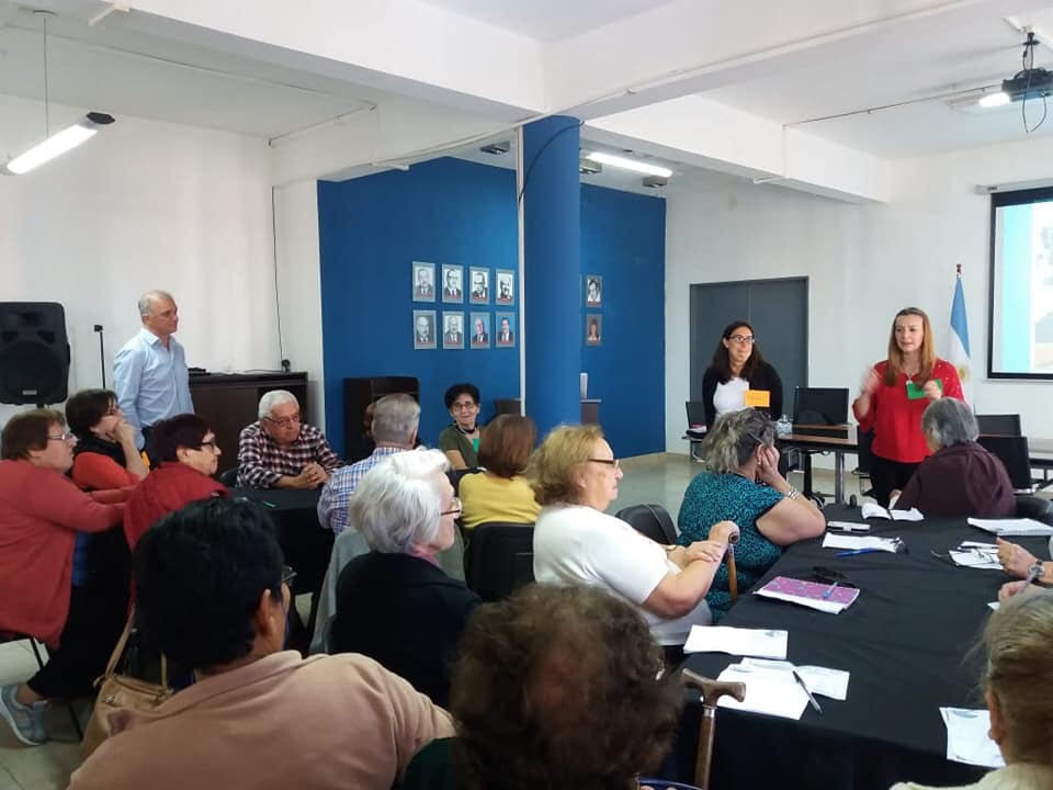 Realizaron el 3° taller de Estimulación mental y memoria