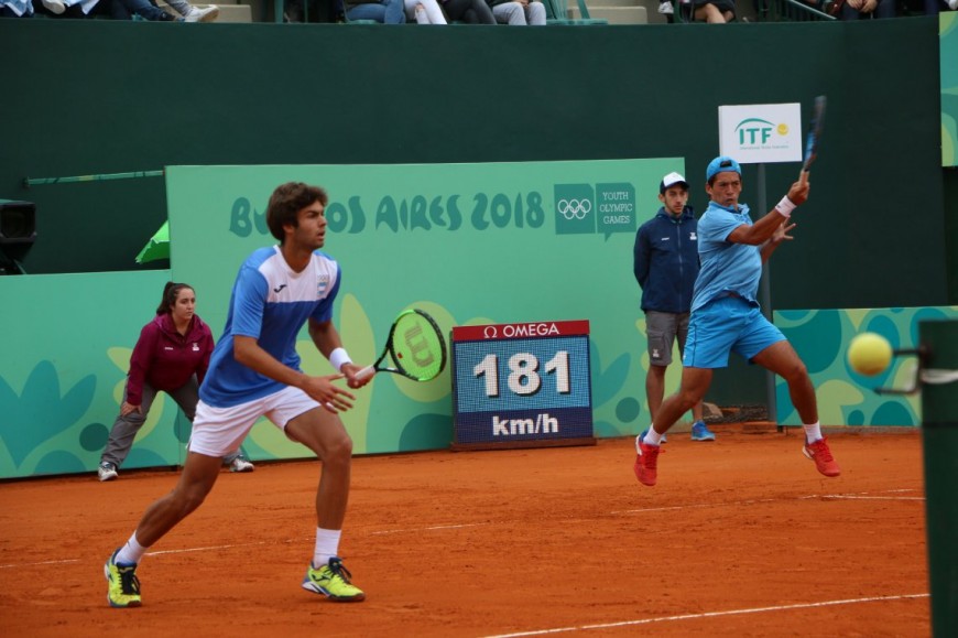 El dobles en tenis obtuvo la medalla de oro en Buenos Aires 2018