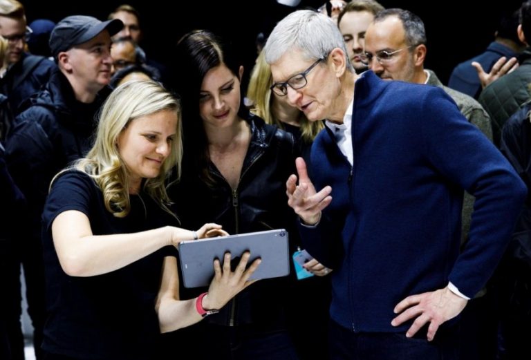 Apple presentó la nueva iPad con reconocimiento facial