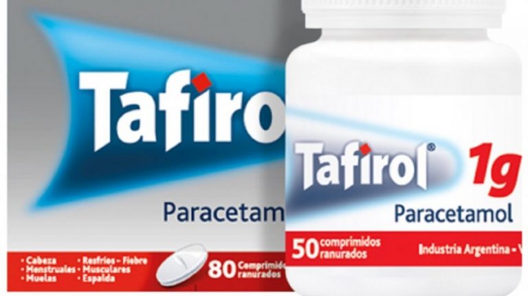 La Anmat prohibió la venta y el uso de un lote de Tafirol en todo el país