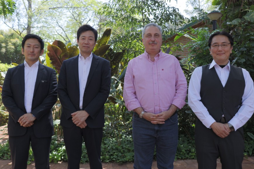 Passalacqua recibió a inversores japoneses que producen té verde y “Matcha” a escala internacional