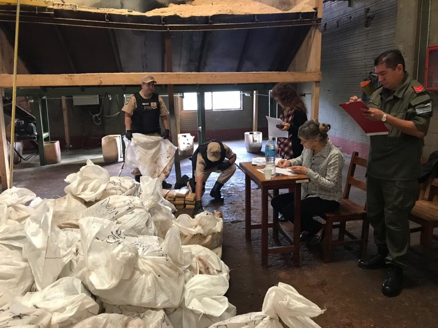 Incineraron tres toneladas y media de marihuana en Misiones