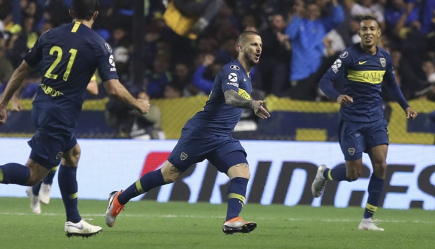 Boca superó a Palmeiras y viaja a la revancha con una importante ventaja