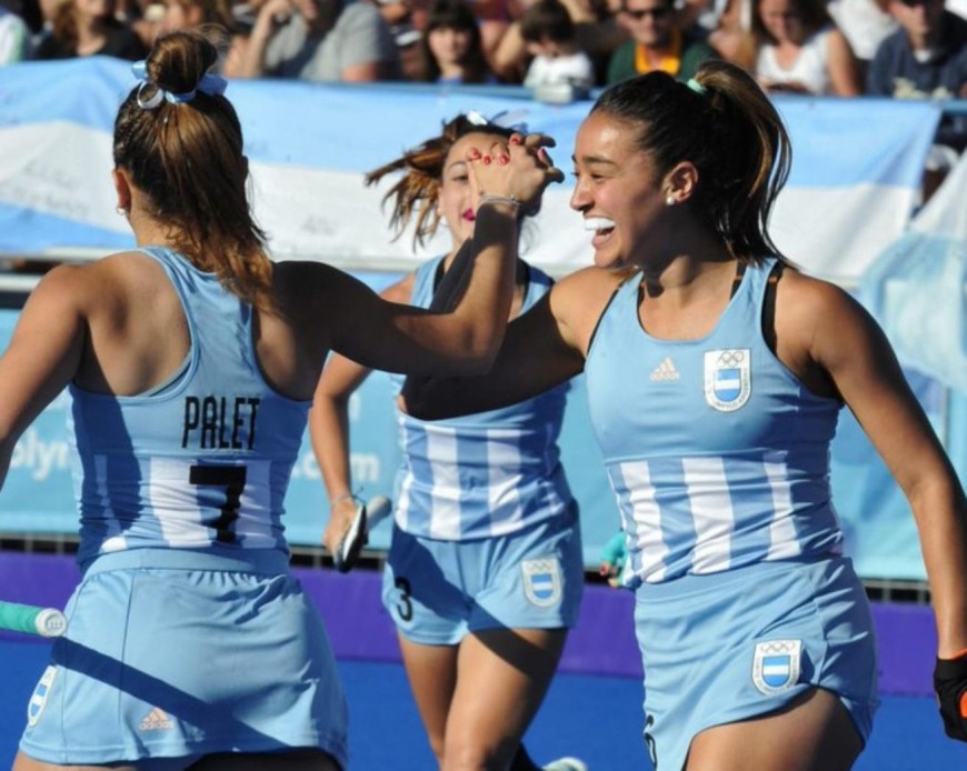 Hockey: Las Leoncitas golearon 6 a 0 a Austria