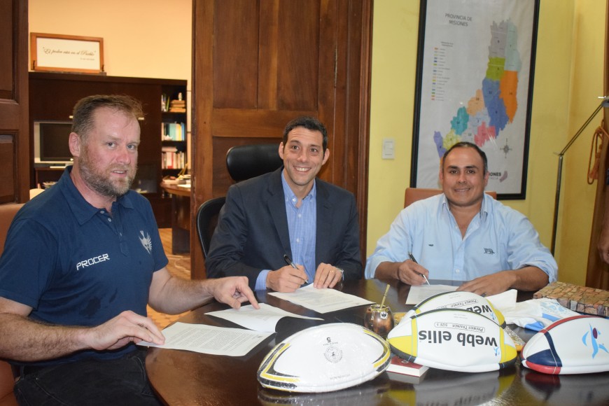 Promueven la reinserción social de internos del Servicio Penitenciario a través del Rugby