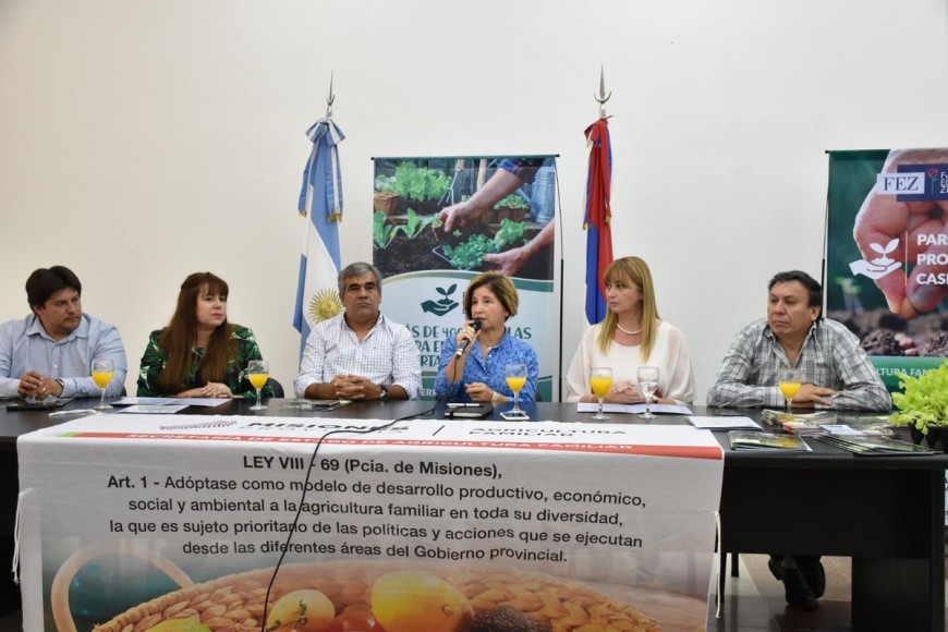 Agricultura Familiar y la fundación Eduardo Zbikoski presentaron el Parque Productivo Casimiro