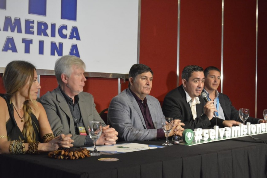 La campaña “Selva misionera, una maravilla natural” se presentó en la Feria Internacional de Turismo 2 4 - FIT SelvaMisionera 2 - 3