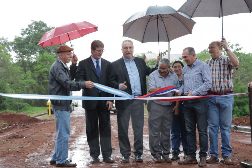 Inauguraron el puente sobre Arroyo Capioví