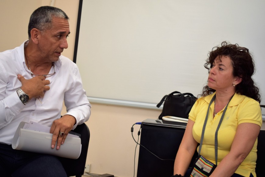 Vecinos de distintos barrios acudieron a plantear su problemática a la Mesa Interinstitucional