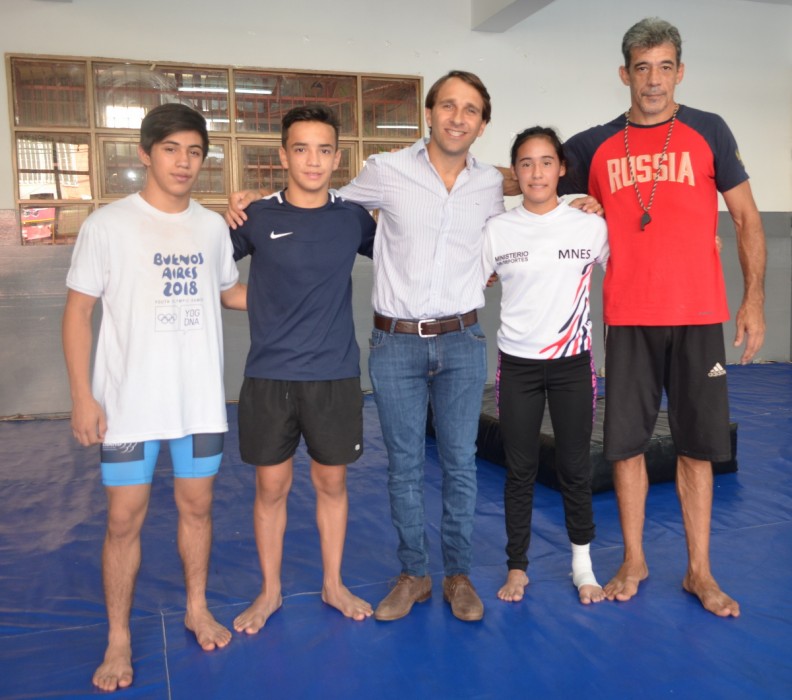 Eduardo Lovera, el misionero que luchará en los Juegos Olímpicos de la Juventud