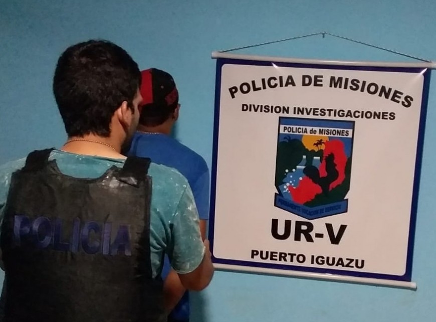 Detuvieron a un violento que agredía a su pareja en Iguazú