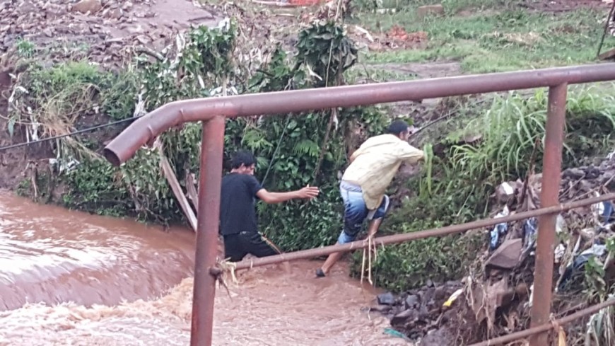 Campaña solidaria para ayudar a las familias afectadas por el temporal en Posadas