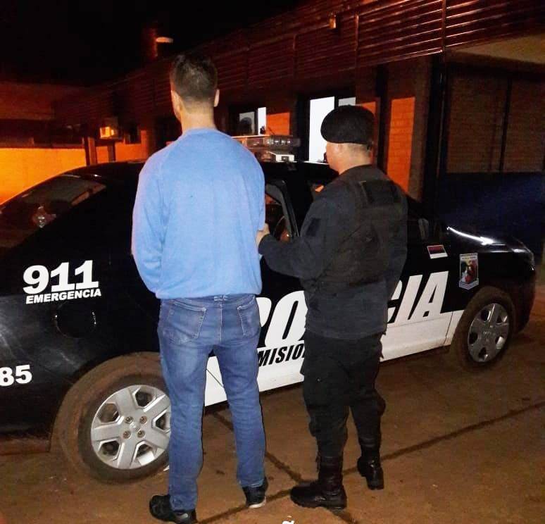 San Vicente: agredió a su novia, a cuchillazos dañó las ruedas de su auto y terminó detenido