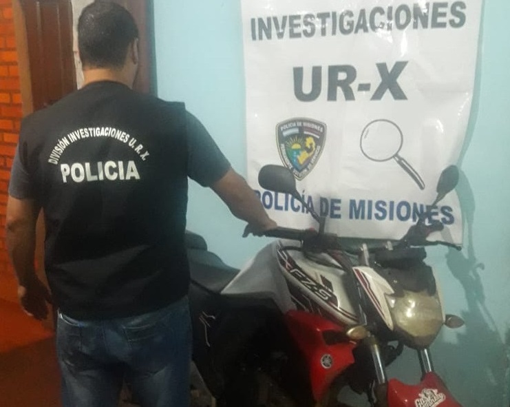 La División Investigaciones X recuperó motos robadas