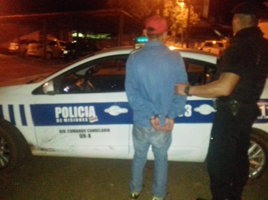 Detuvieron a un joven por causar disturbios en la vía pública