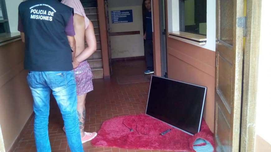 Posadas: recuperaron elementos robados a una casa del barrio Yacyretá y hay un detenido