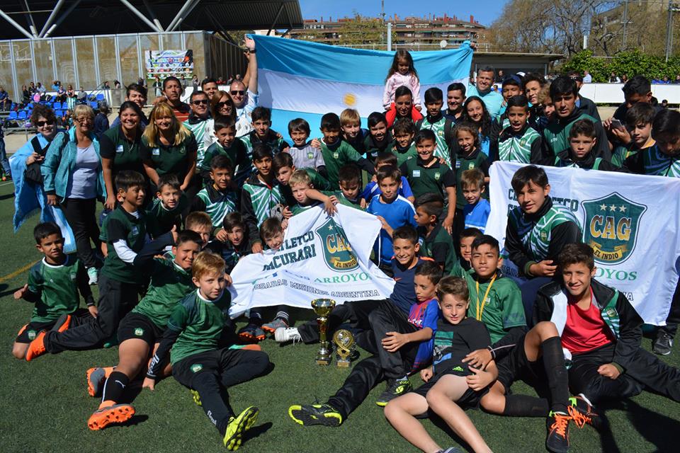 Los “Indiecitos” del Club Andrés Guacurarí ante otro desafío internacional