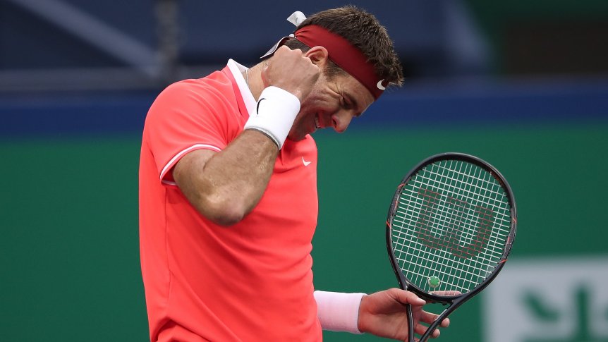 Masters 1000 de Shanghái: Del Potro superó en el debut al francés Gasquet