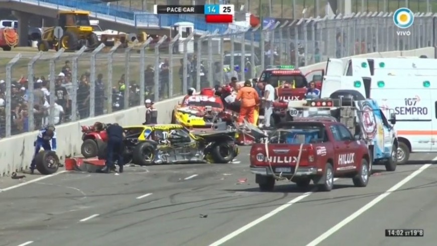 Pilotos del TC exigen un cambio en La Pedrada después del grave accidente