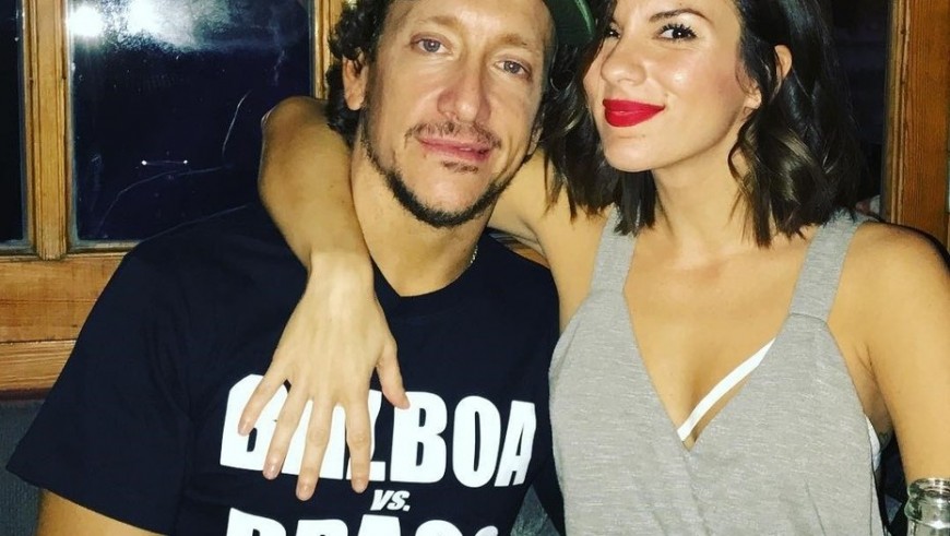 La propuesta hot de Nico Vázquez a Gimena Accardi en pleno vuelo