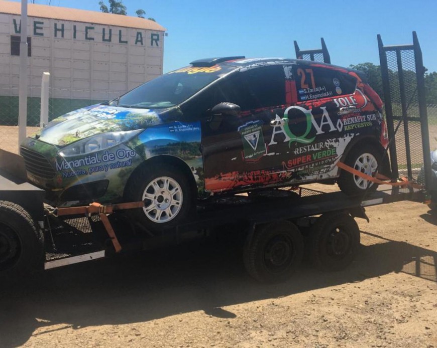 Rally Sudamericano: el binomio Zarza-Espinola correrá en Uruguay